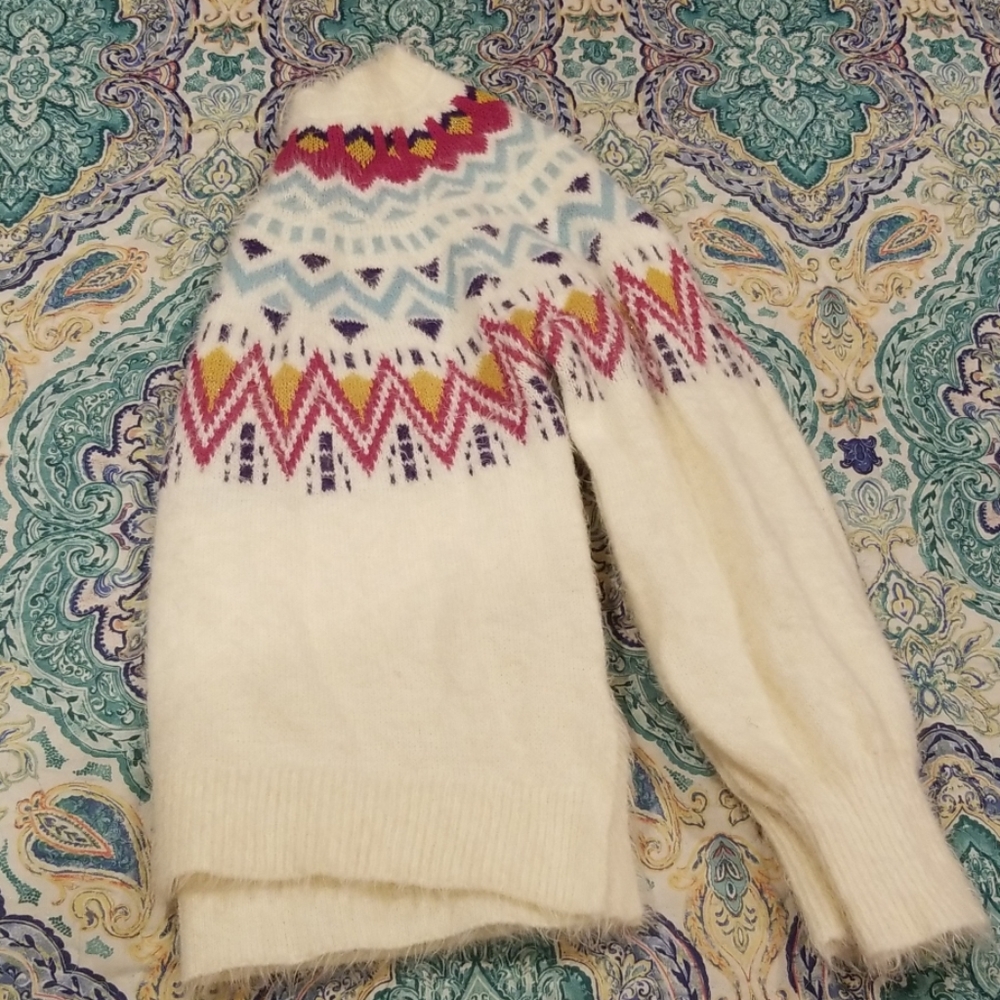 Cream sweater